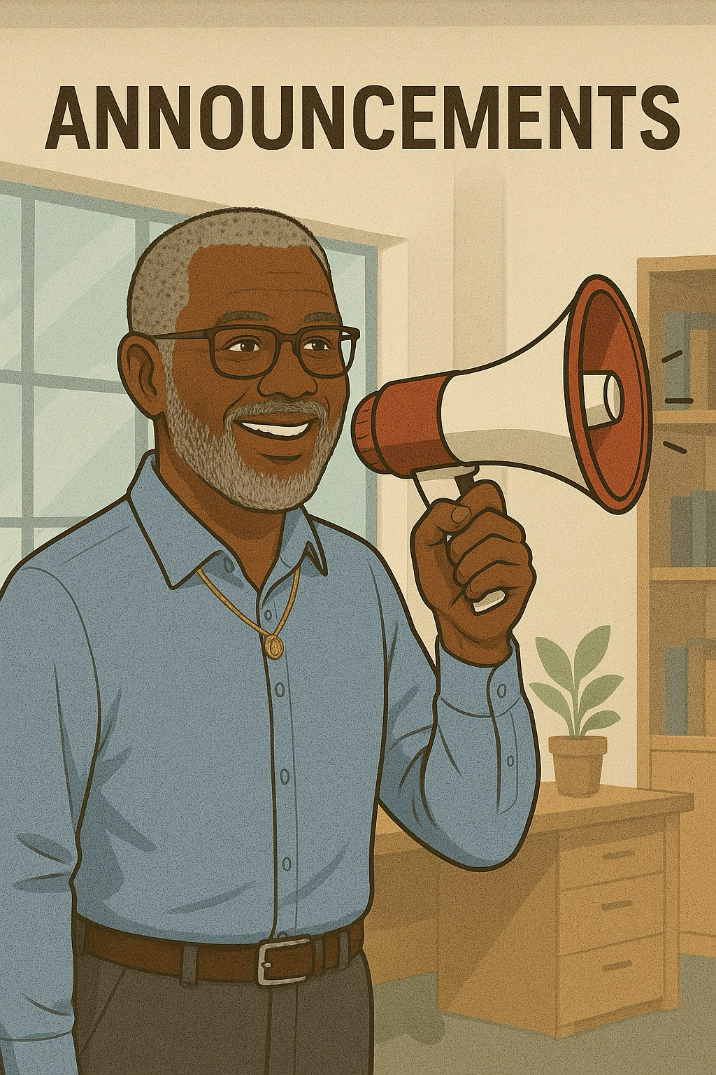 Announcement Character